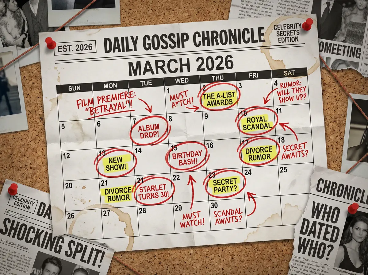 海角吃瓜 2026年3月娱乐圈重要事件日历